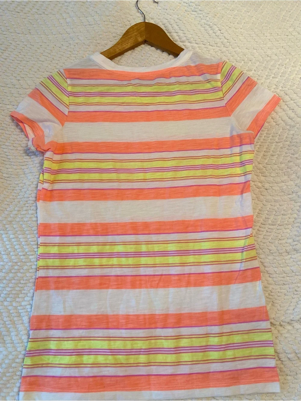 Cherokee Girls XL 14-16 Multicolor Striped T-Shirt